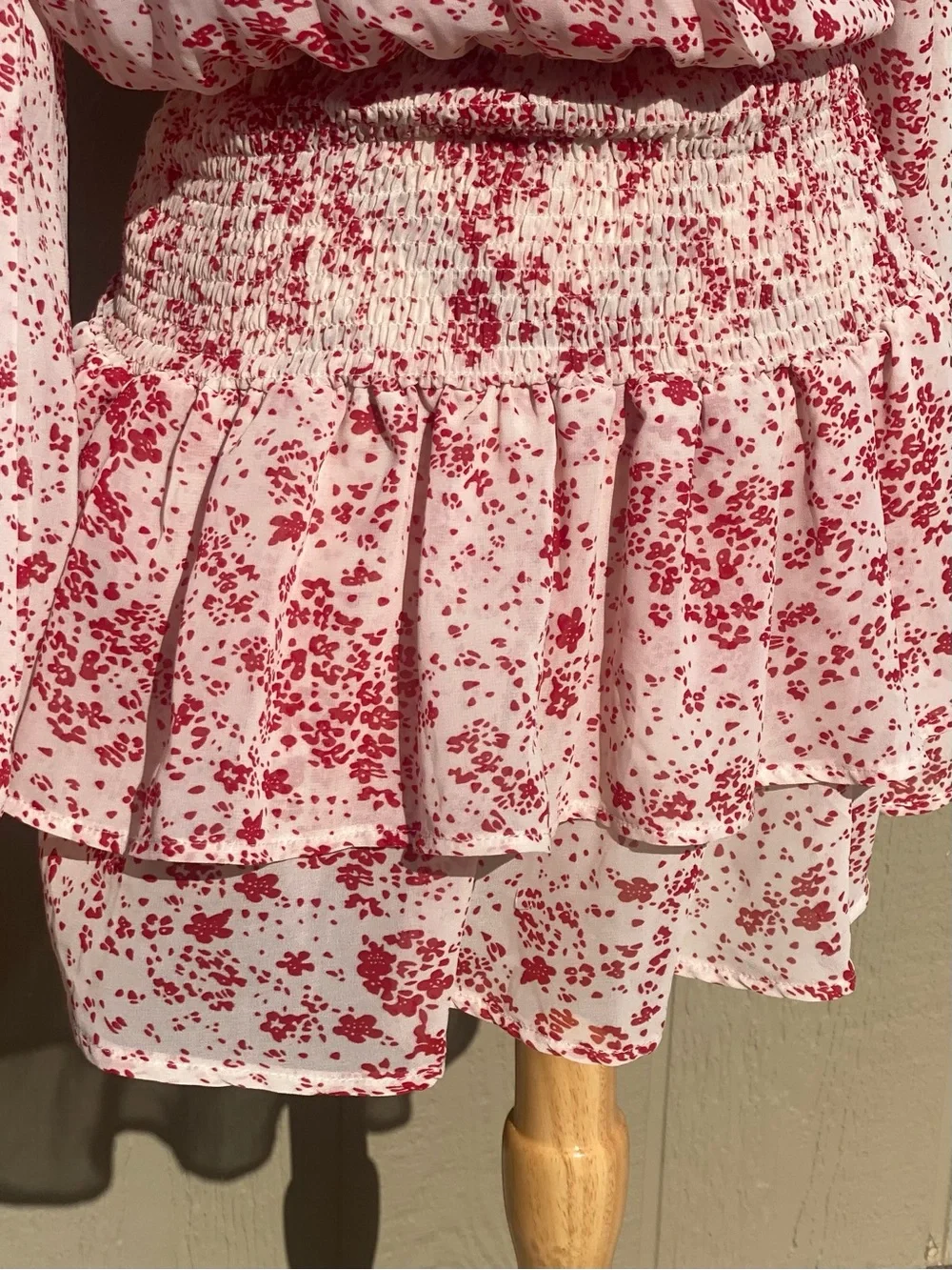 Sassy Hills Fashion Size 8 Floral Mini Dress - Picture 4 of 8